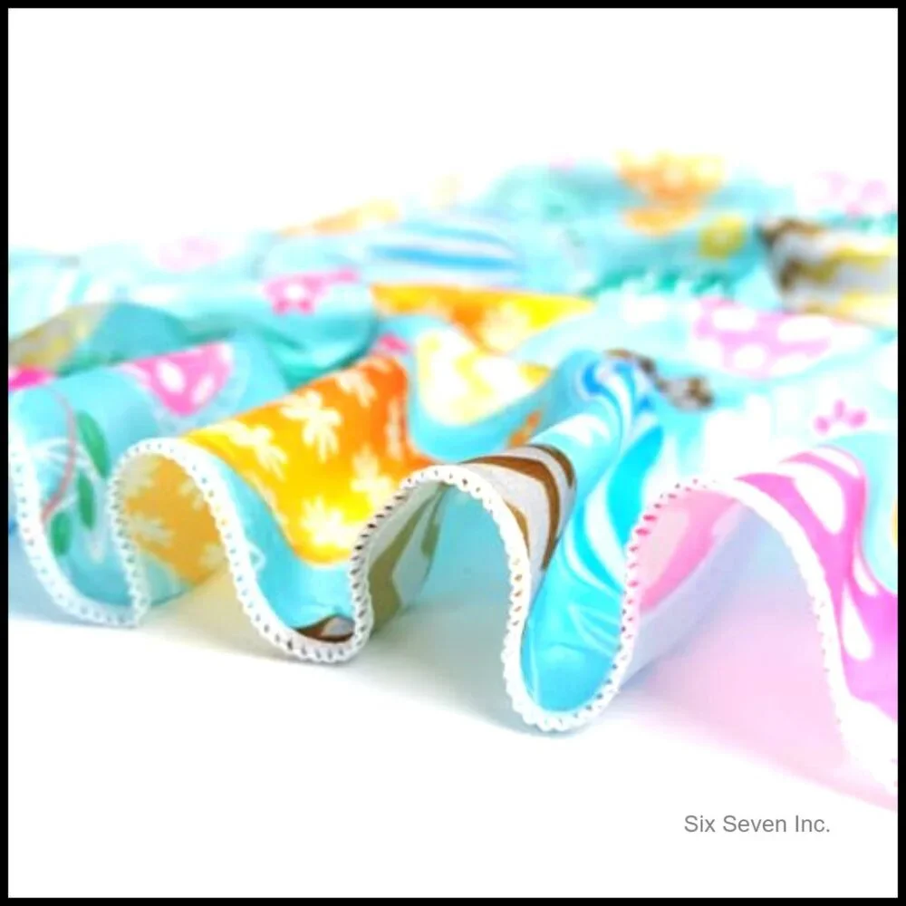 Polyester Satin Silk Square Scarf Head Wrap Neck Scarf